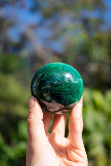 Malachite Sphere